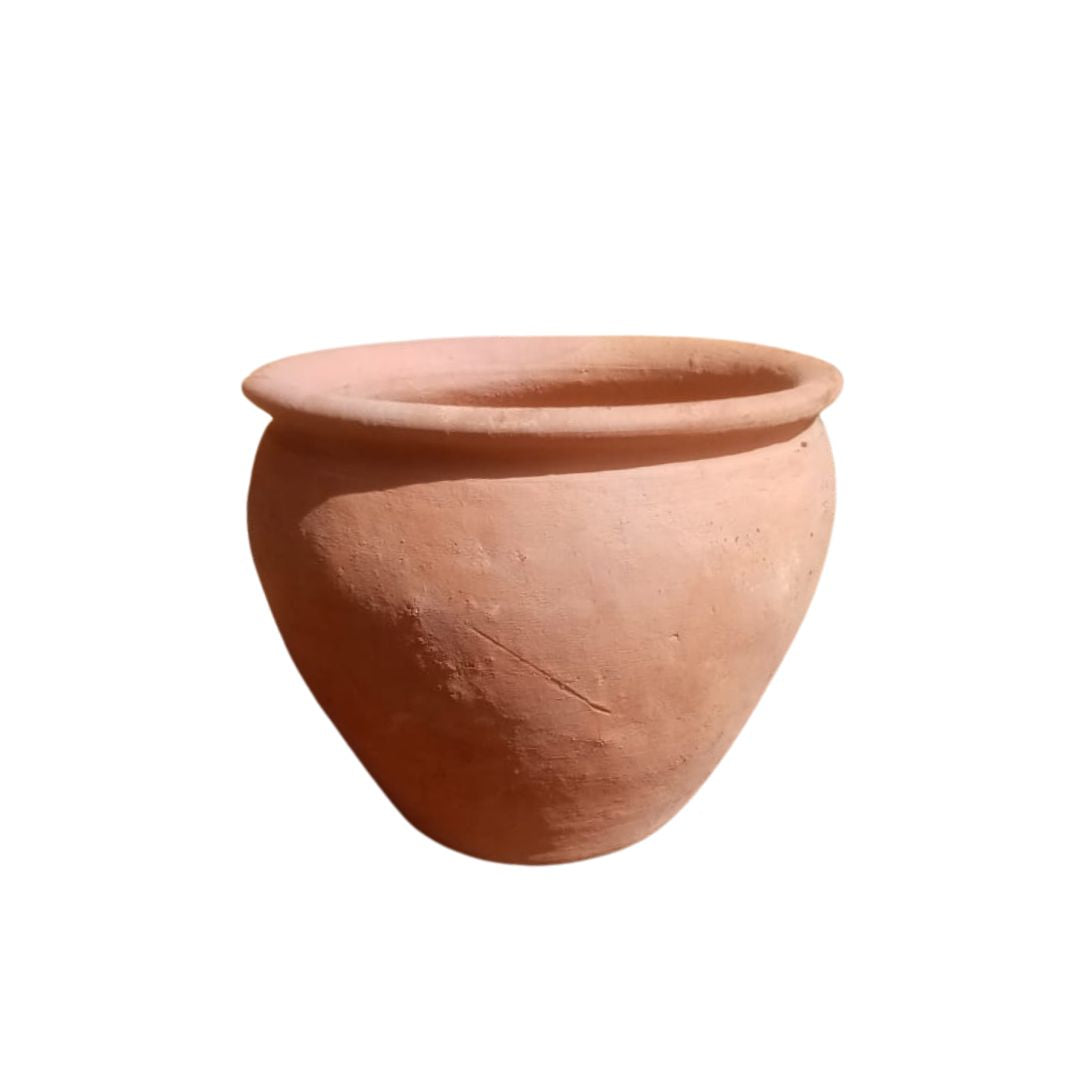 Rounded belly ★ Clay pot