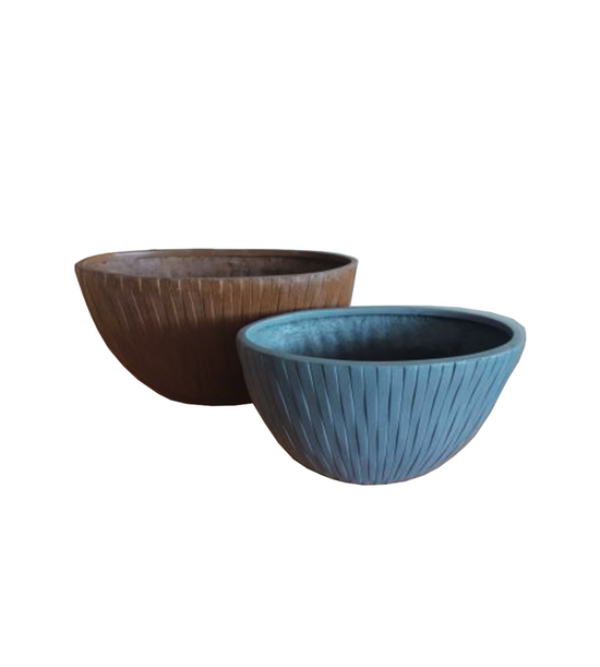 Oval bowl ★ Fiberglass pot