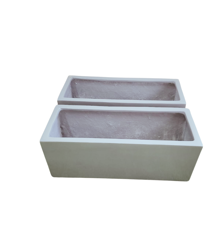 Rectangular trough ★ Fiberglass pot