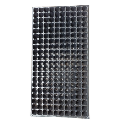 Plastic seedling tray
